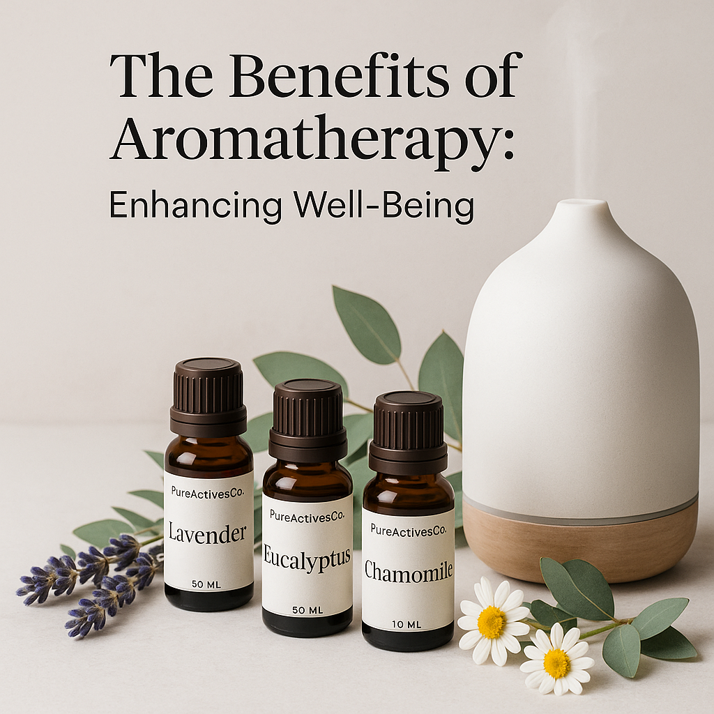 The Benefits of Aromatherapy: Enhancing Well-Being with Pure Essential Oils