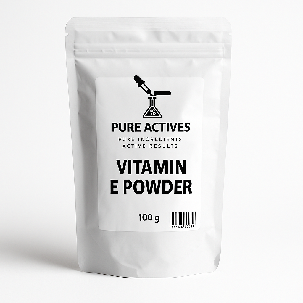 vitamin e powder for cosmetic formulation. raw cosmetic ingredients in Canada. buy diy products for cream makin in Canada