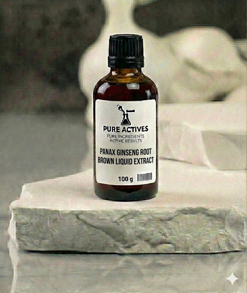 Panax Ginseng Root Brown Liquid Extract (Cosmetic Grade)