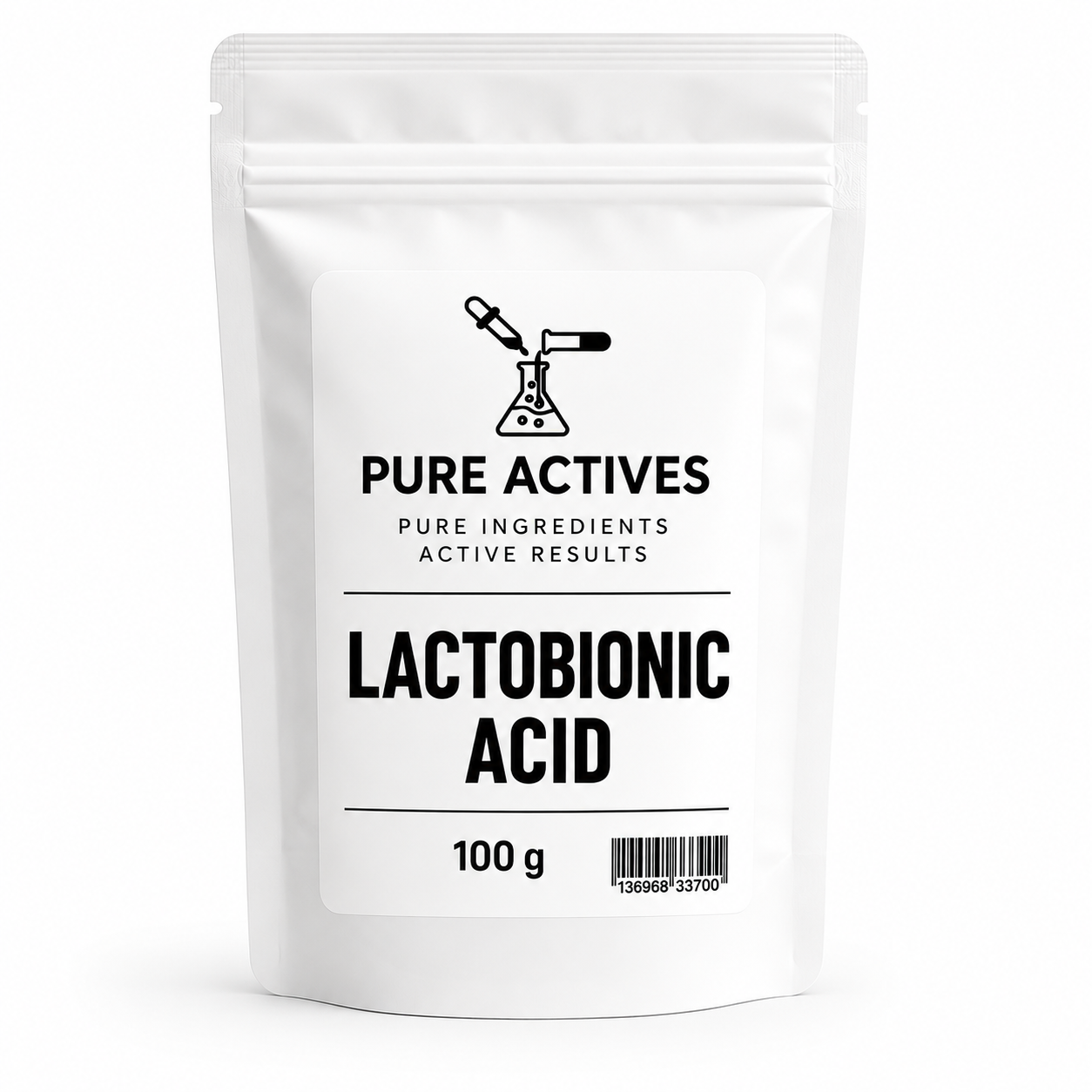 Lactobionic Acid Powder — PHA Exfoliant & Antioxidant
