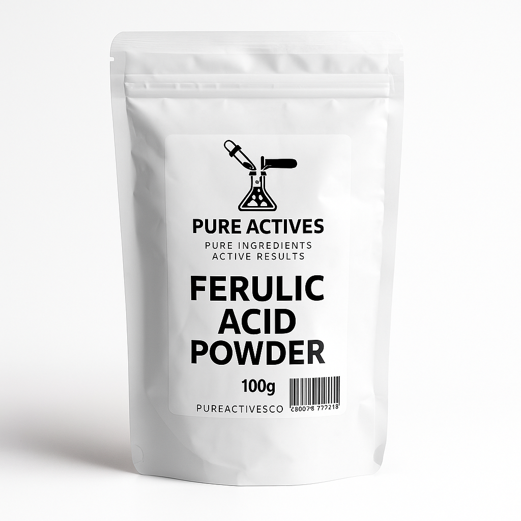 Ferulic acid powder in Canada. DIY products ingredient for cosmetic