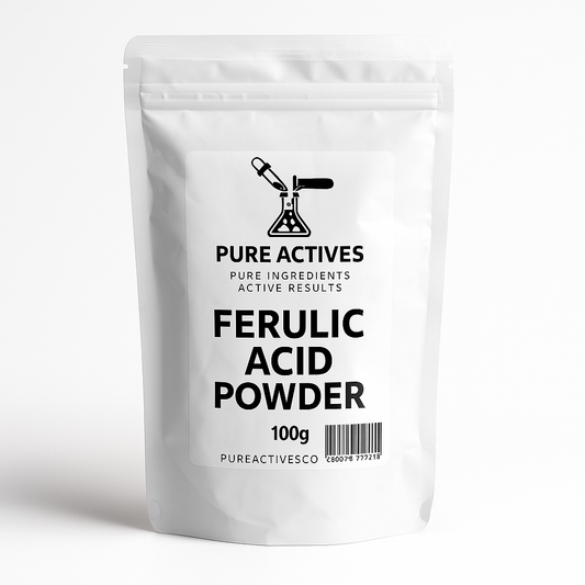 Ferulic acid powder in Canada. DIY products ingredient for cosmetic
