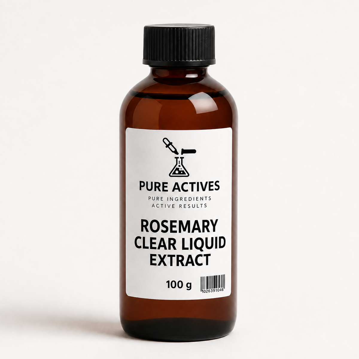 Rosemary Clear Liquid Extract — Rosmarinus officinalis — Cosmetic Grade