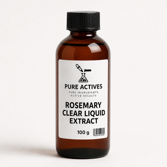 Rosemary Clear Liquid Extract — Rosmarinus officinalis — Cosmetic Grade