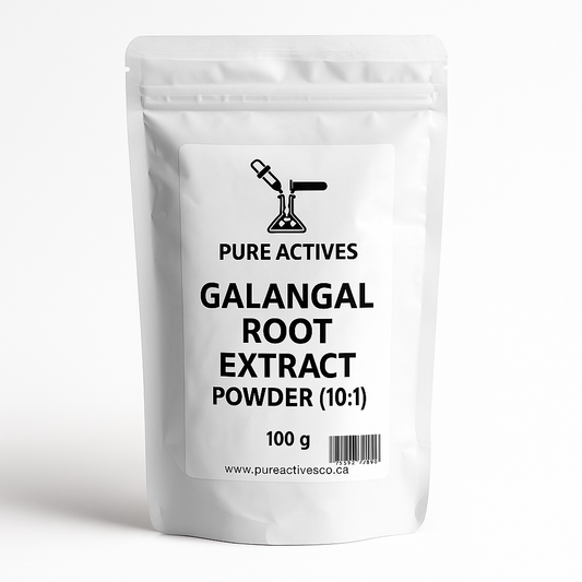 Galangal Root Extract Powder cosmetic grade supplier in Canada.