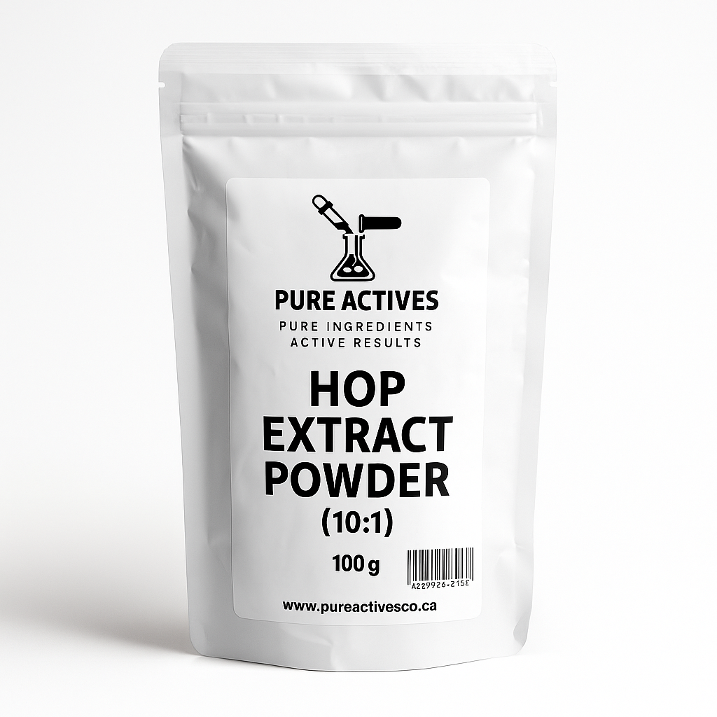  hop extract powder. Canada cosmetic supplier of raw ingredients