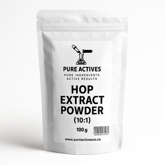  hop extract powder. Canada cosmetic supplier of raw ingredients